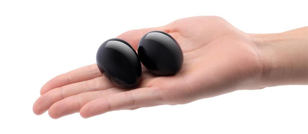 Le Wand Yoni Egg Obsidian Đen Siết Âm Đạo Tự Nhiên