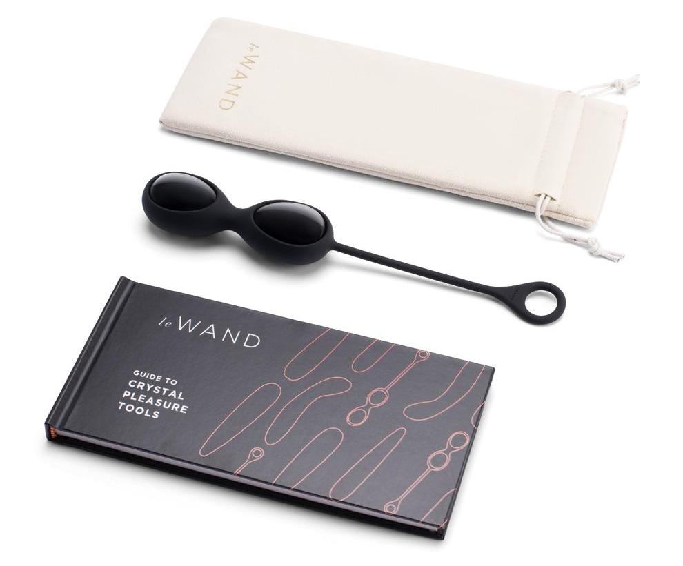 Le Wand Yoni Egg Obsidian Đen Siết Âm Đạo Tự Nhiên