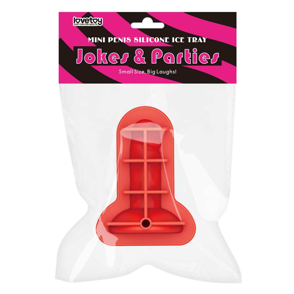 Lovetoy Khuôn Đá Mini Dildo Đỏ Vui Nhộn