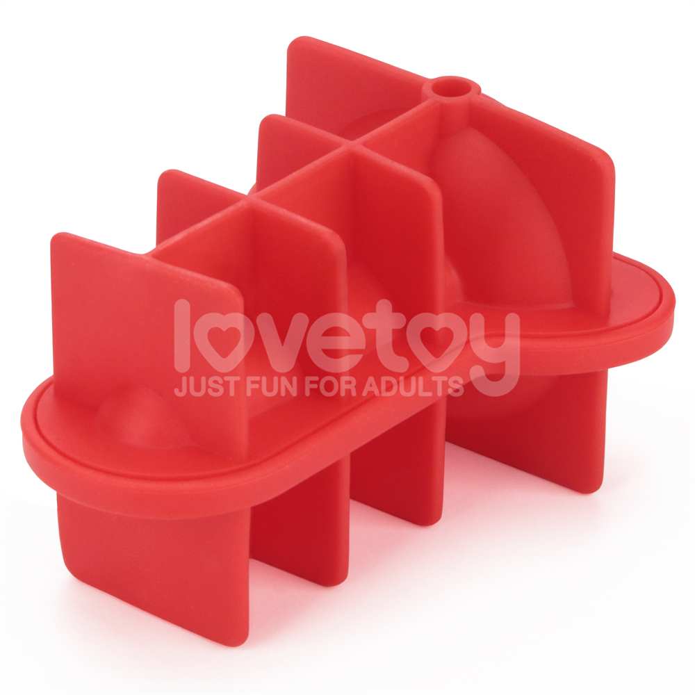 Lovetoy Khuôn Đá Mini Dildo Đỏ Vui Nhộn