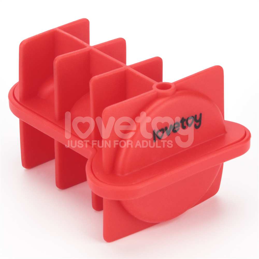 Lovetoy Khuôn Đá Mini Dildo Đỏ Vui Nhộn
