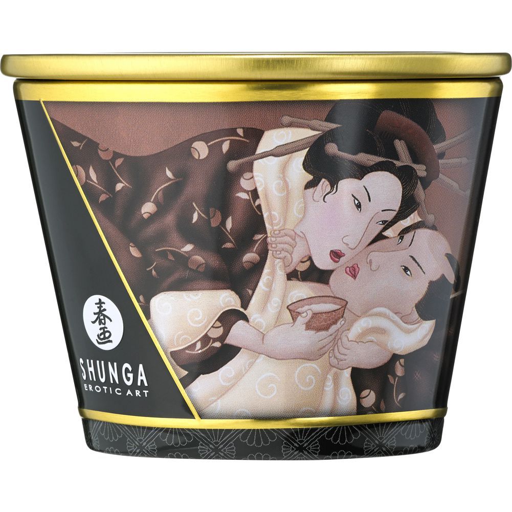 Shunga Nến Sô Cô La 170ml Massage Tan Chảy