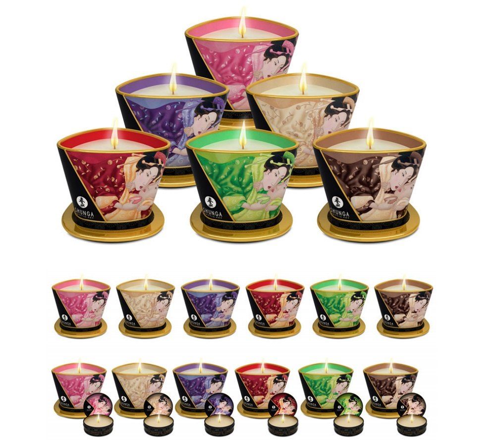 Shunga Nến Sô Cô La 170ml Massage Tan Chảy
