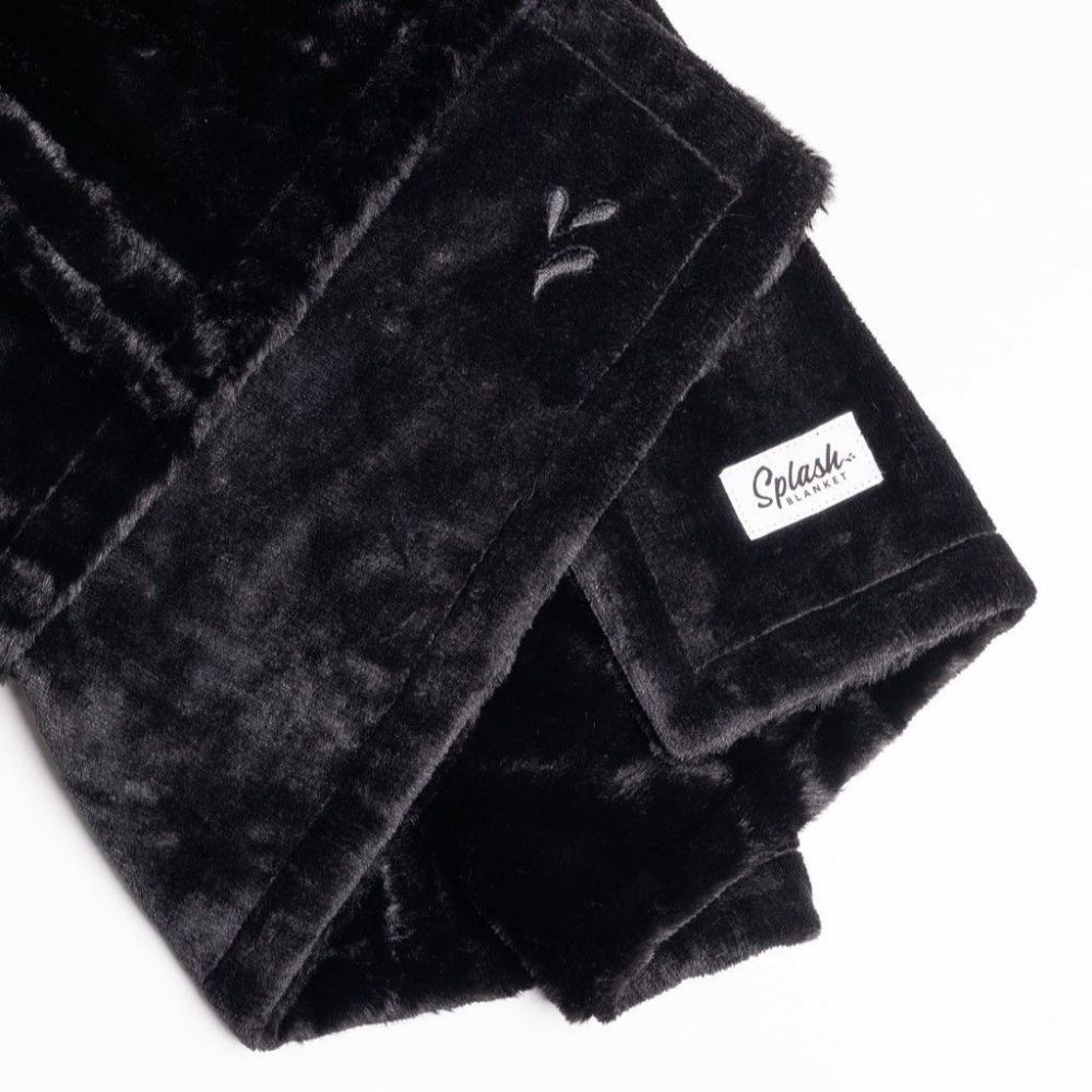 Splash Blanket Furlush Đệm Chống Nước 200cm Đen M