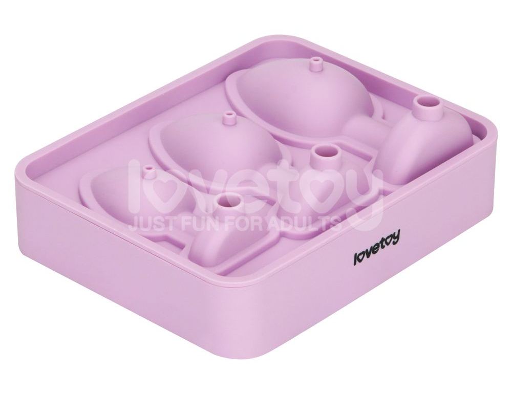 Lovetoy Khuôn Đúc Butt Plug Hồng 14cm