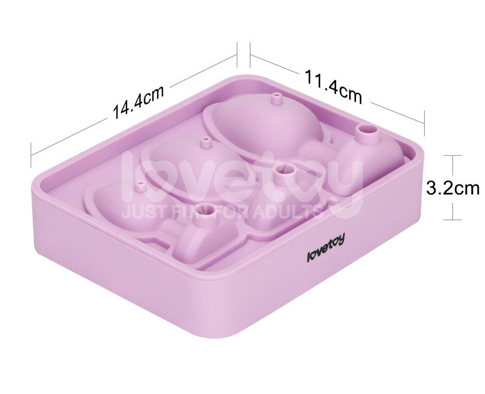 Lovetoy Butt Plug Khuôn Hồng 14cm, Cao Cấp Độc Đáo!