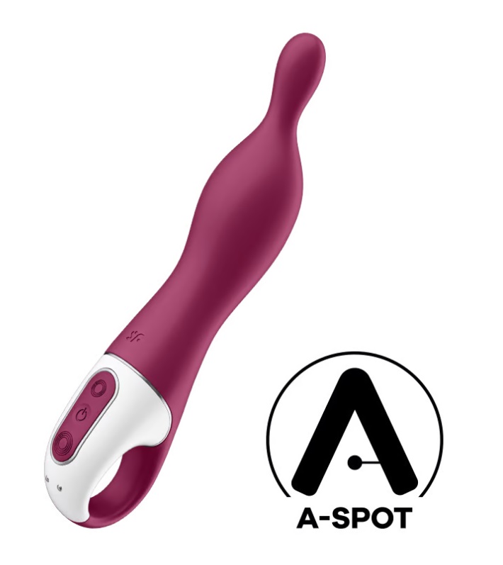 Satisfyer A-Mazing 1 Máy Rung Điểm A Mâm Xôi Siêu Thỏa Mãn
