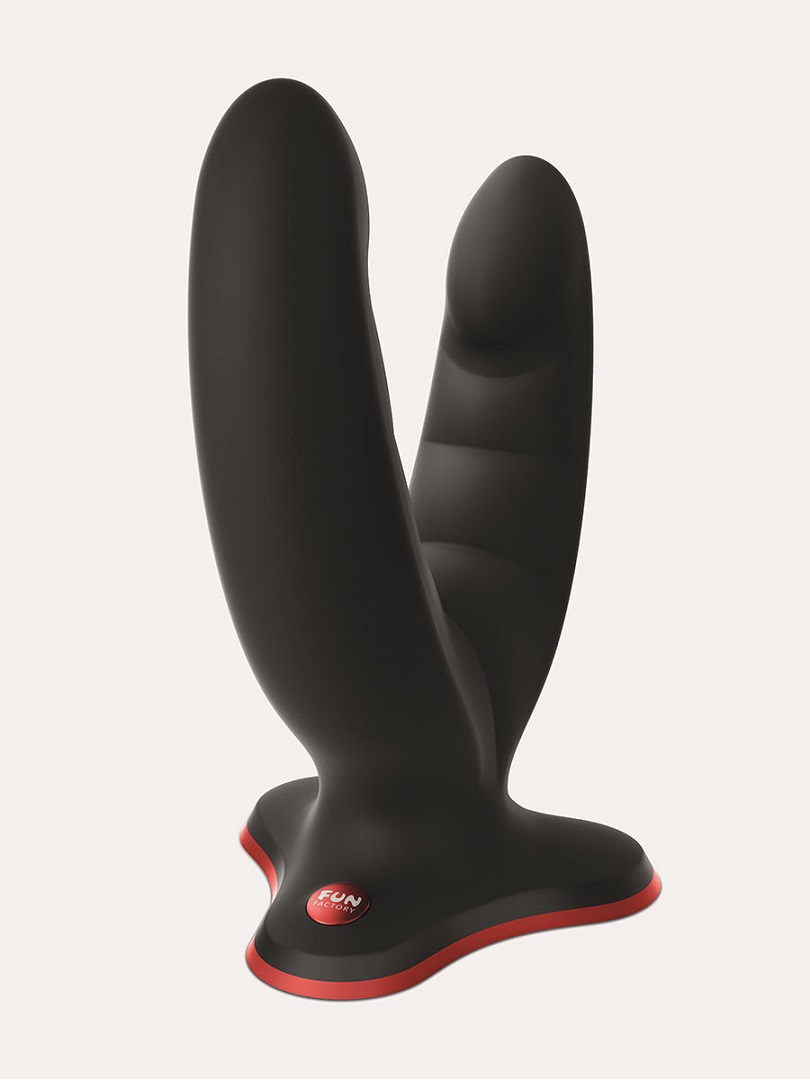 Fun Factory Ryde Dildo Đôi Rung Đen 3.8cm Cao Cấp
