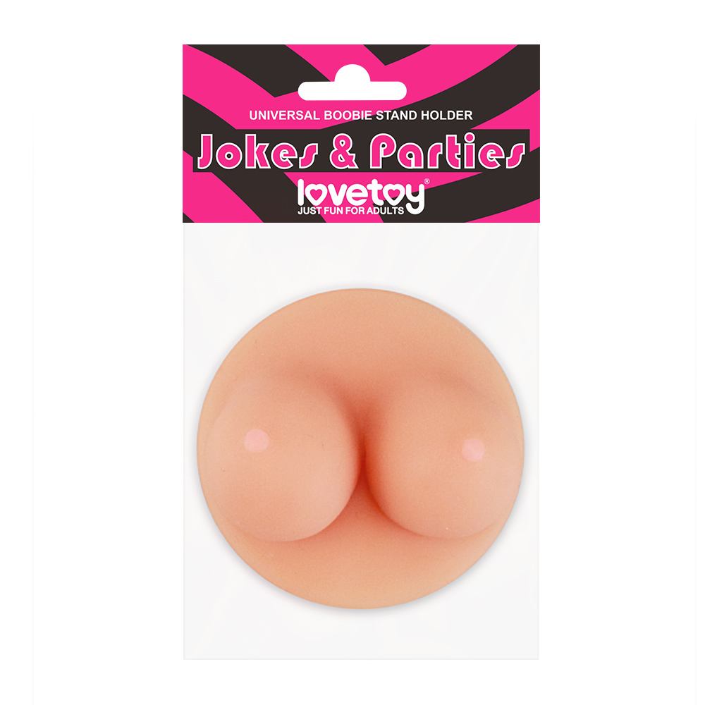 Lovetoy Boobie giá đỡ phone silicone boob đa năng tiện ích