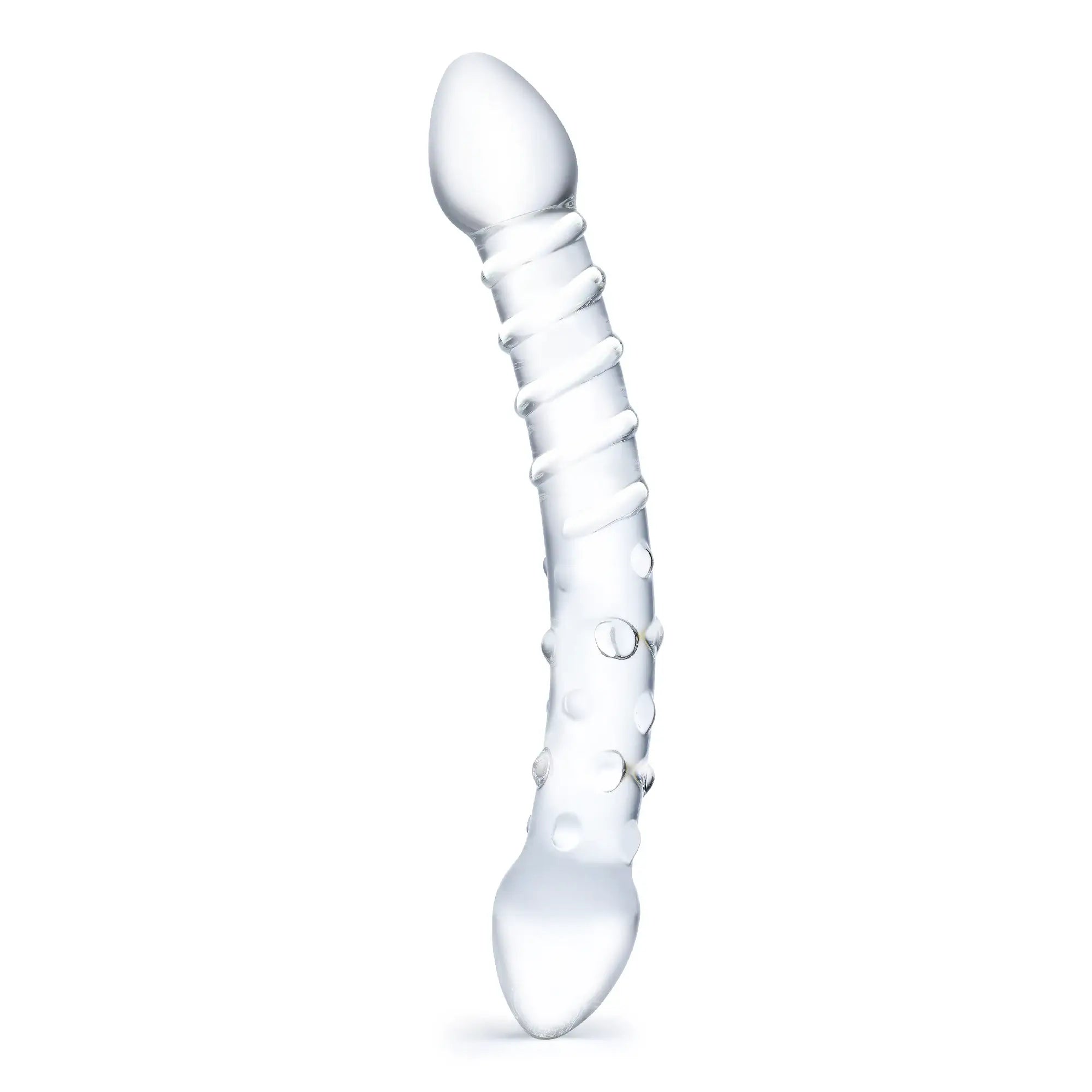 Glas Double Trouble стекло дилдо двойной G-spot 