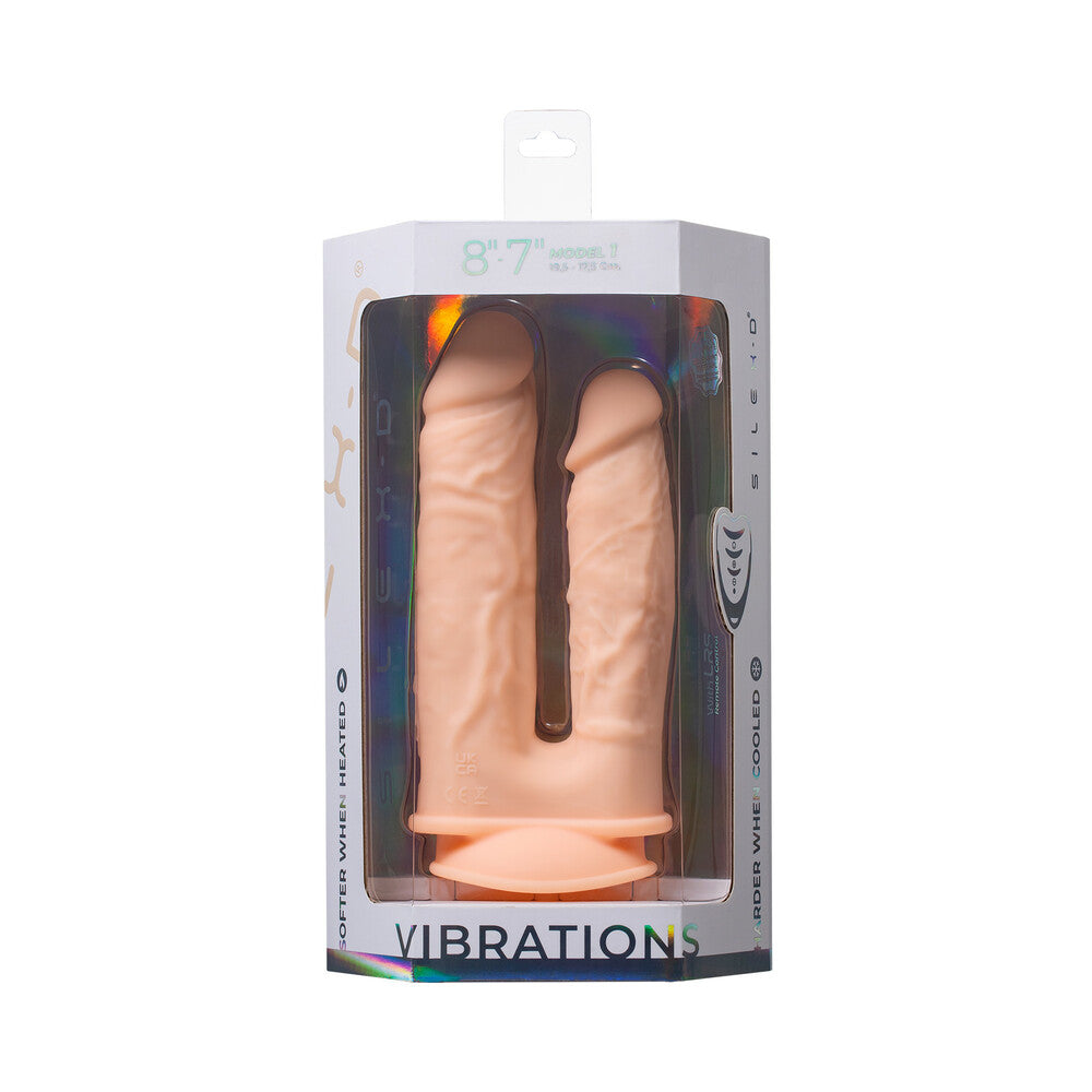 SILEX-D Double Penetration dildo rung kép mềm mại 