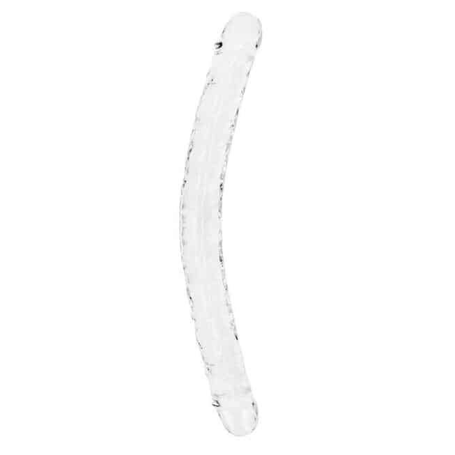 Shots Realrock Double Dildo 45cm Trong Suốt 