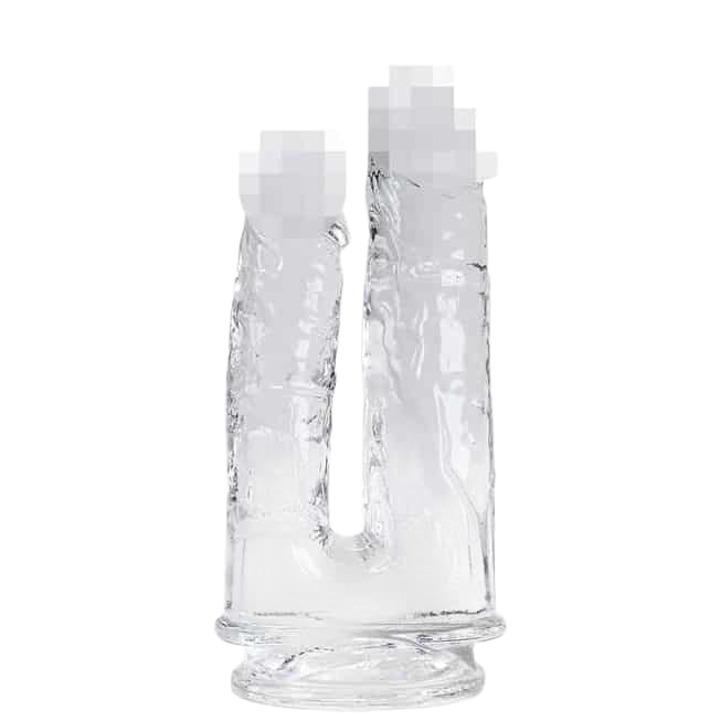 Địa chỉ bán Dildo đôi Adrien Lastic Alive Imperium 19-17cm trong suốt  hàng xách tay 