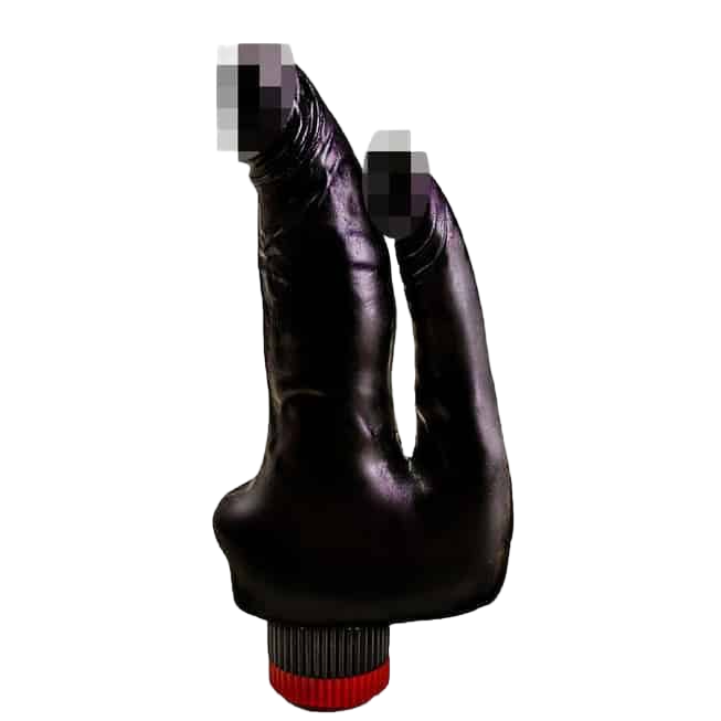 Cung cấp LoveToy Double Penetration Vibe Đen 17cm Đa Năng  chính hãng 