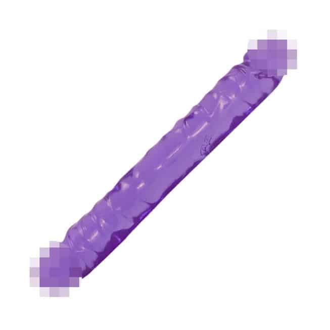 Double Dong Crystal Jellies 30.5cm Tím Đôi Liền 