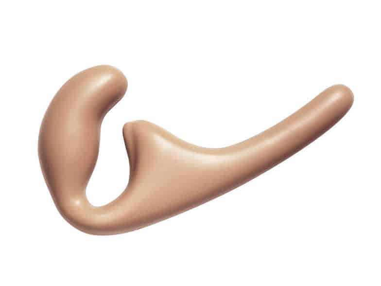 Strapon anal Lola Games Natural be 20.5cm silicone 3cm không dây 