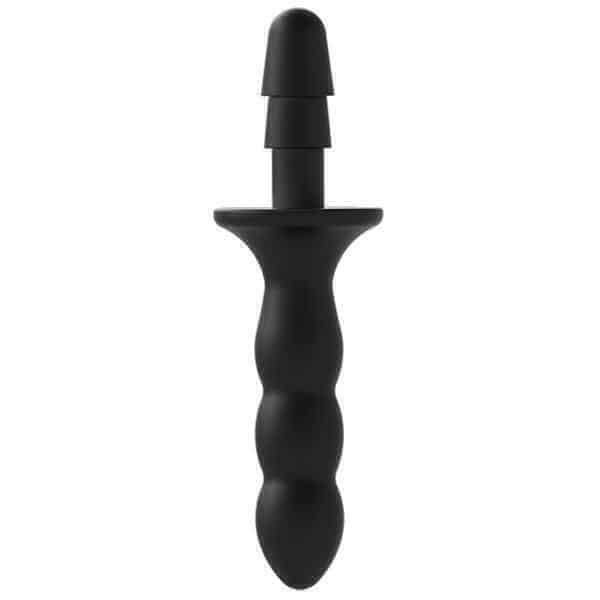 Doc Johnson Vac-U-Lock Tay Cầm Đen Strap-On Chắc Chắn 