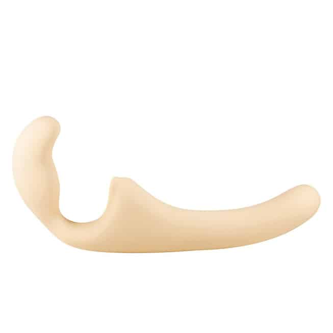 Strapon Lola Games tự nhiên 22cm, silicone mềm dẻo 