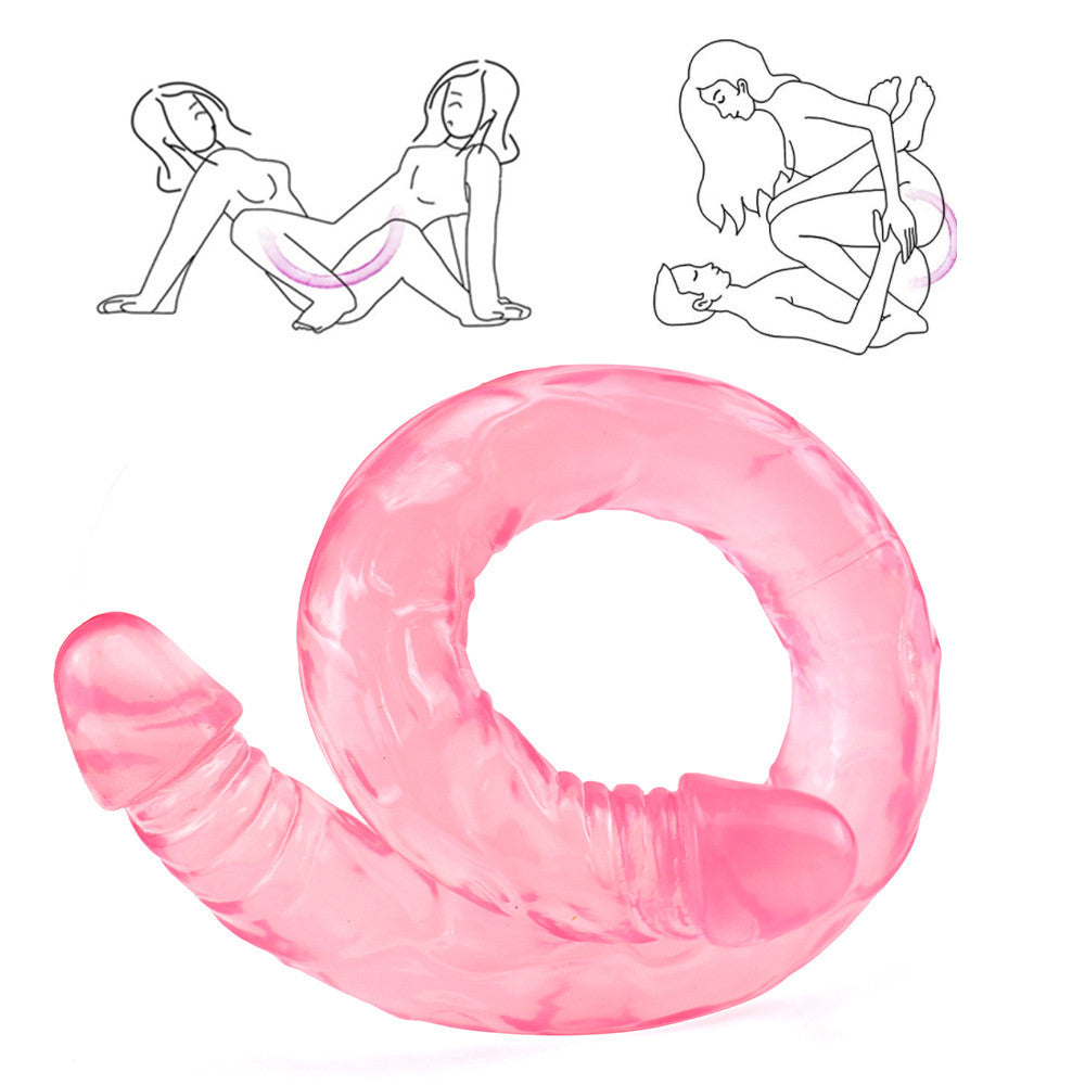 Dildo Đôi Hồng 55cm Siêu Dài Cặp Đôi 