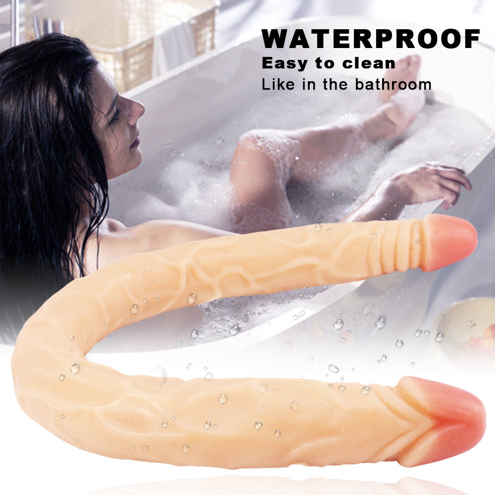 Double End 22 Inch PVC Da Thịt Siêu Dài Double End 22 Inch PVC Da Thịt Siêu Dài