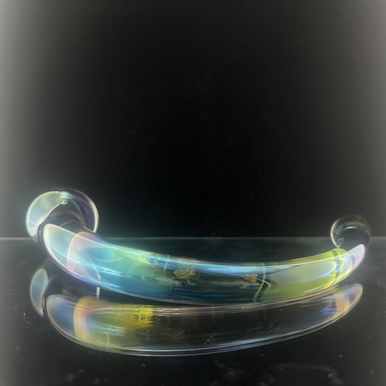 Dildo Thủy Tinh Đa Màu Không Mùi Dễ Sạch An Toàn