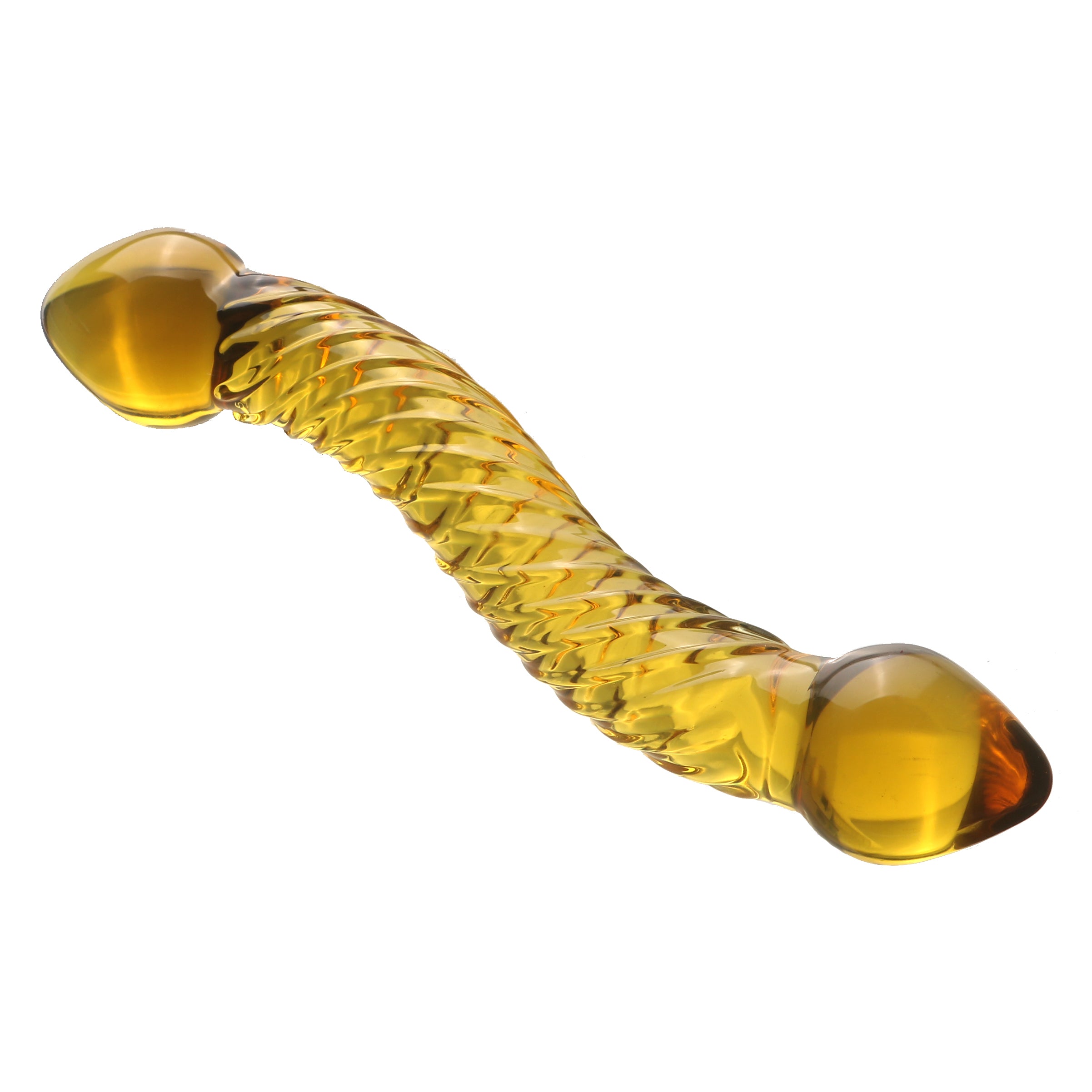 Purple Rain Glass Dildo 18cm Kép Tím Đẹp