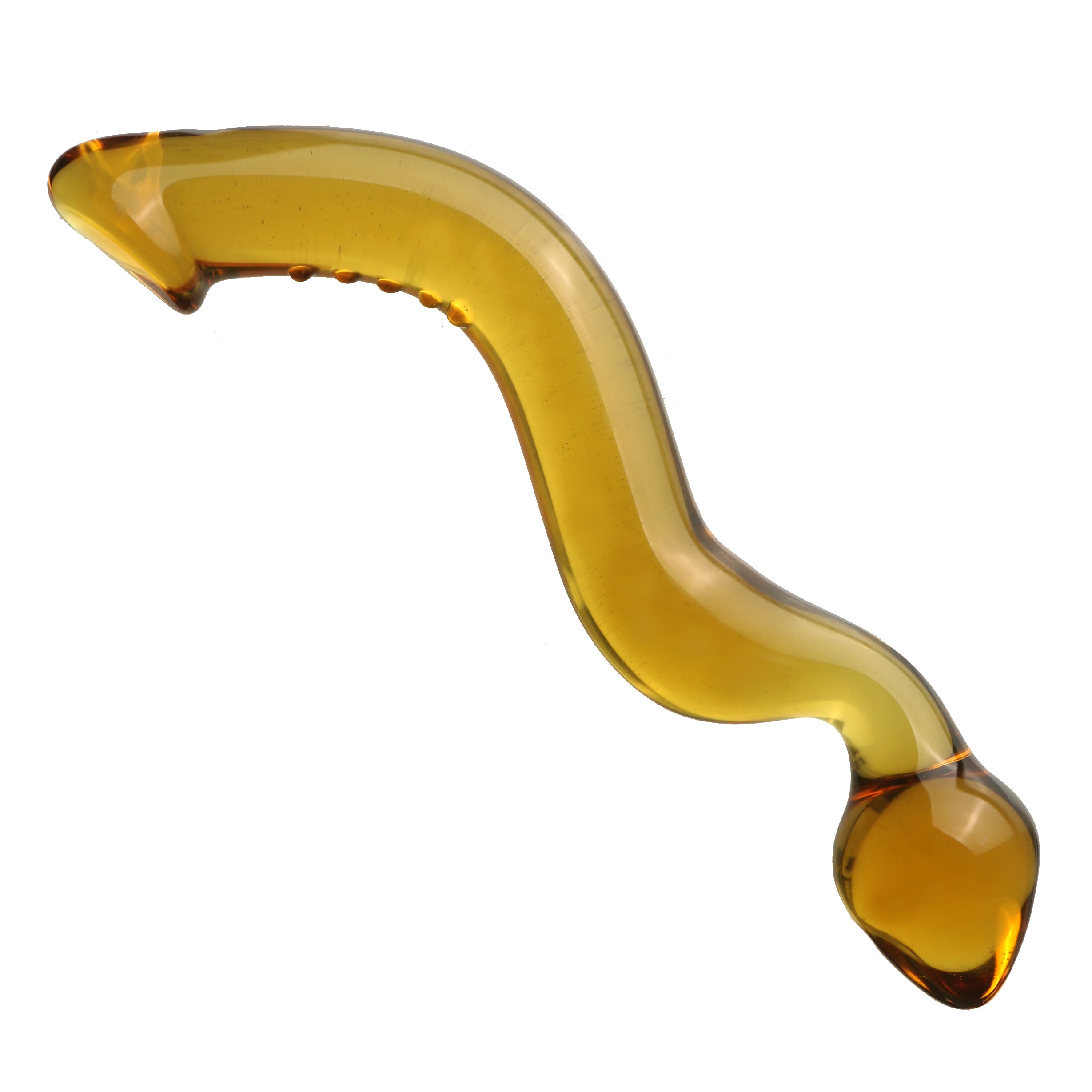 Purple Rain Glass Dildo 18cm Kép Tím Đẹp