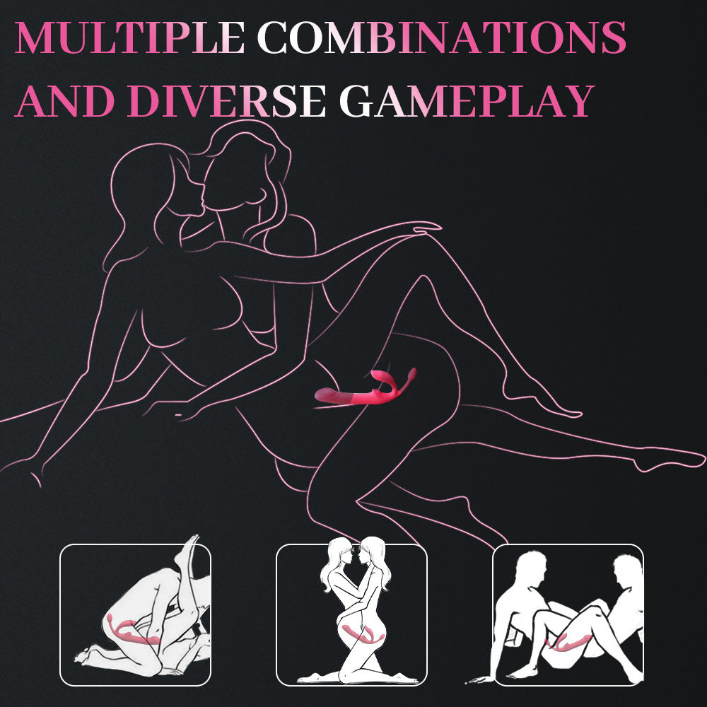 Dildo Pink Thrust Strapless Rung Nở Hút Mãnh Liệt