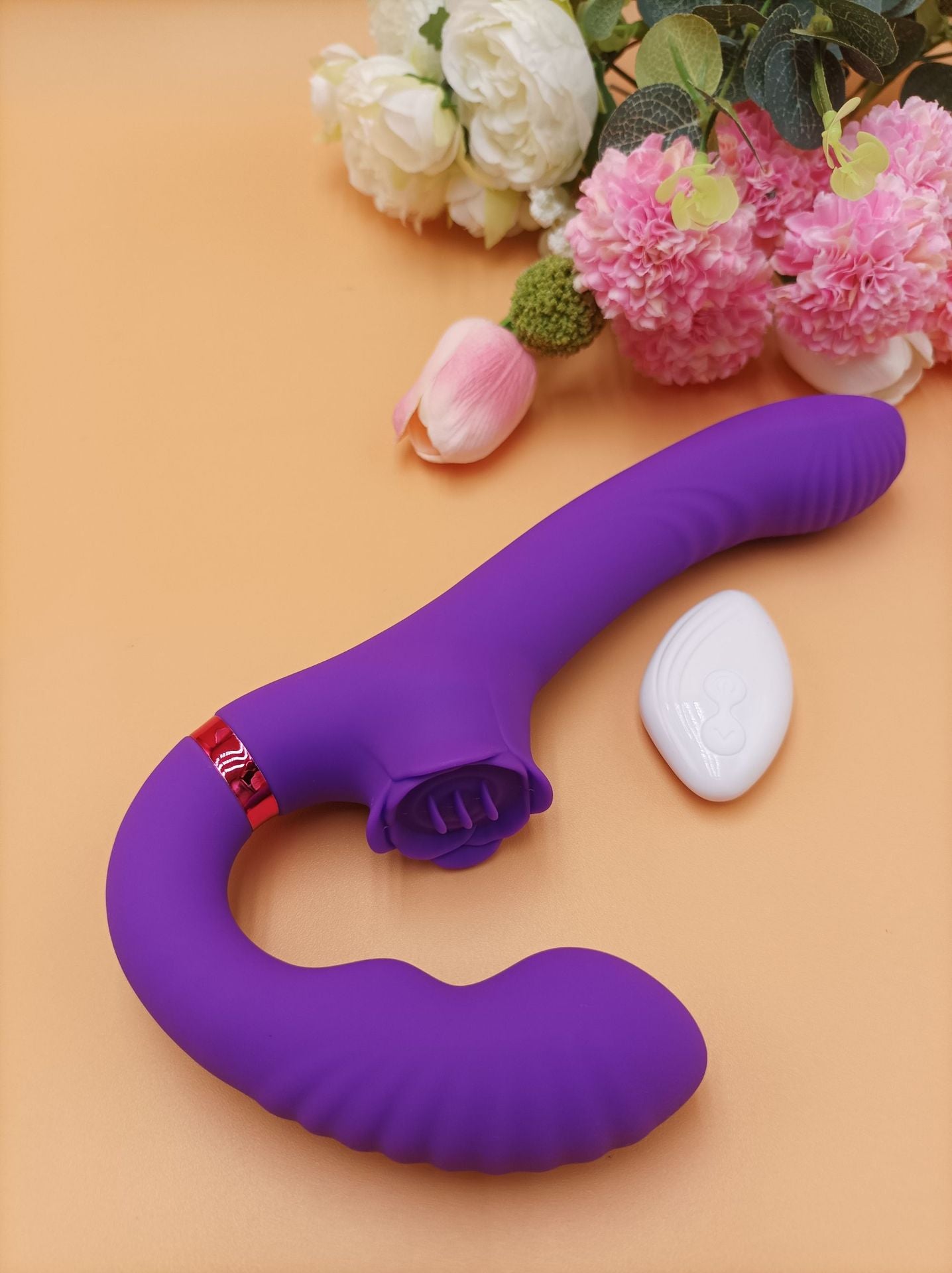 Dildo Đôi Rung Âm Vật Không Dây Bùng Nổ