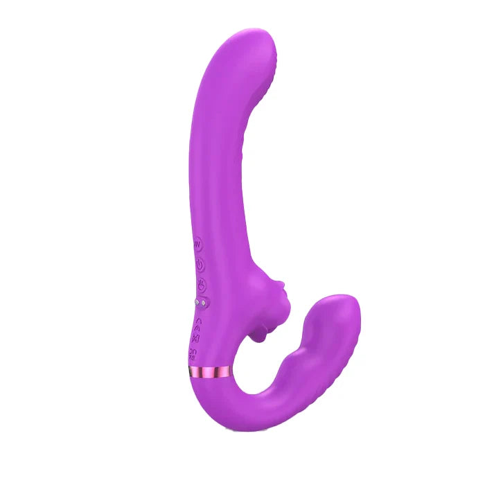 Dildo Không Dây Kích Thích Âm Vật Đôi Siêu Hợp Đôi 