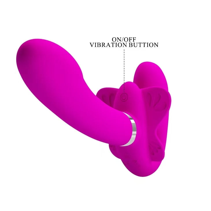 Double Resonance Strapless Dildo Đôi Mềm Vui Lứa