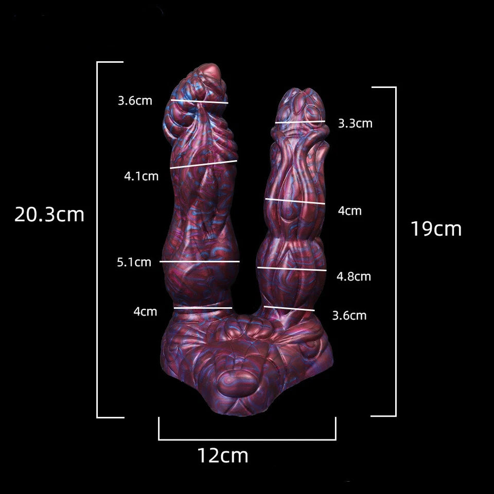 Dildo Rồng Đôi Fantasy Khủng Hài Lòng Tuyệt Đối Bùng Nổ