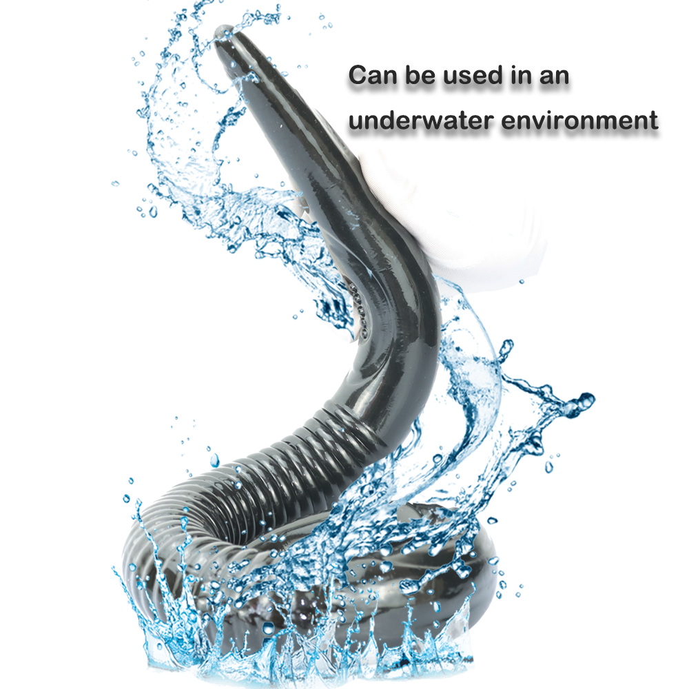 Moray 76cm đôi xám khổng lồ dildo điên cuồng