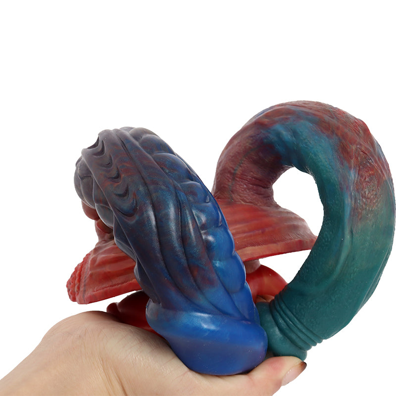 Dildo Quái Vật 23cm Đâm Đôi Fantasy Đa Năng