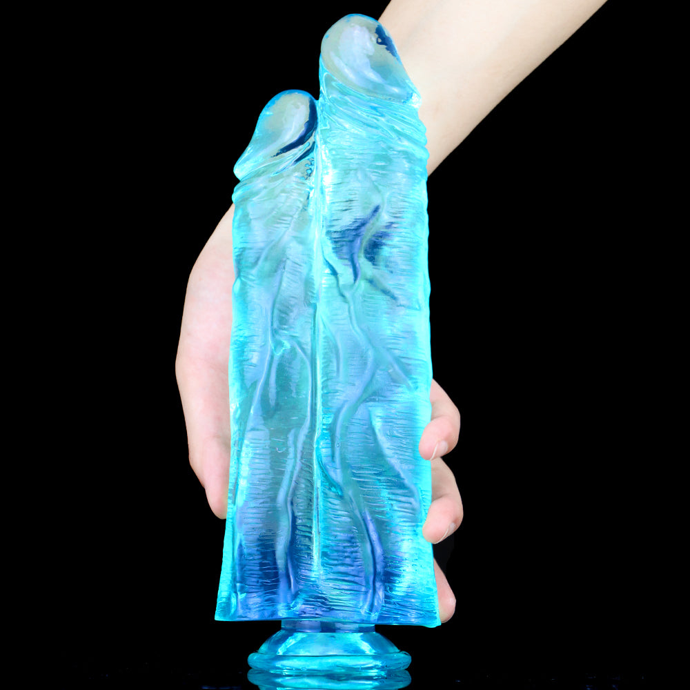 Dildo Đôi Jelly 27cm Siêu Lớn Đa Kích Thích Đỉnh Cao