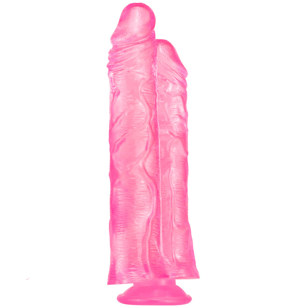 10 Inch Jelly Đôi Thâm Nhập Lớn Siêu Dài 27cm Đa Năng 