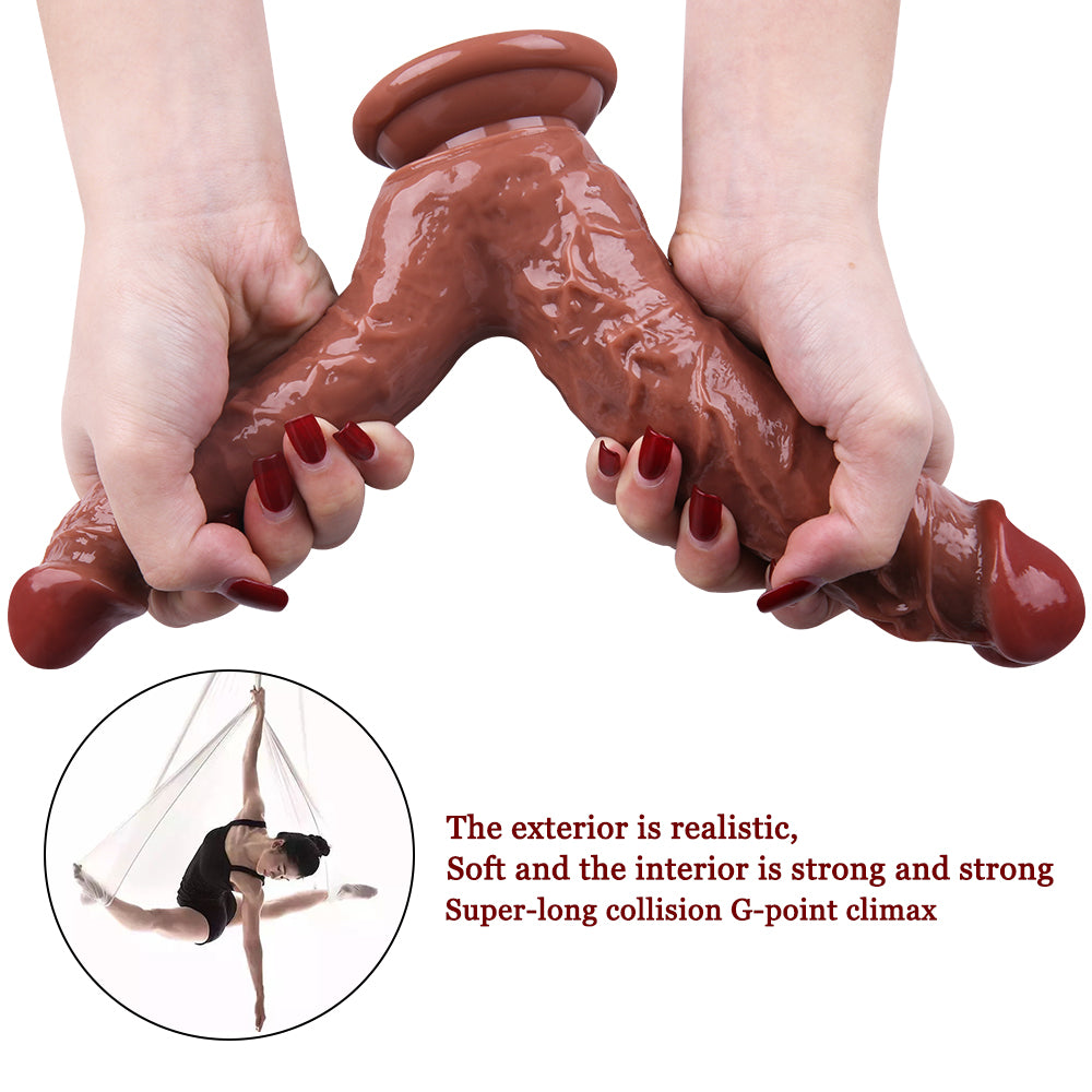 Brown Double Texture Xuyên Siêu Thực Đỉnh Cao Đam Mê