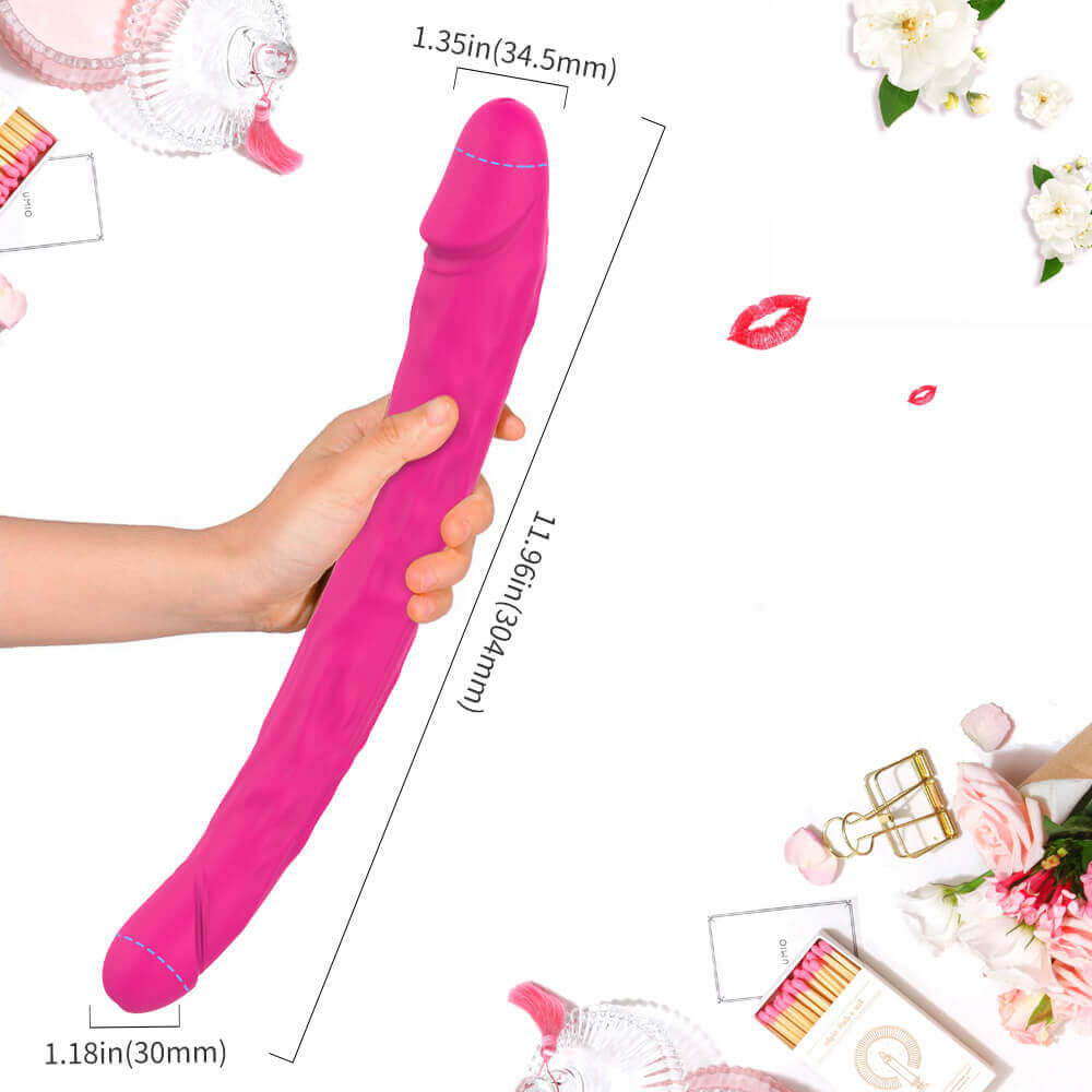 SHD King 3 Dildo Đầu Đôi Cặp Đôi Siêu Kích Thích