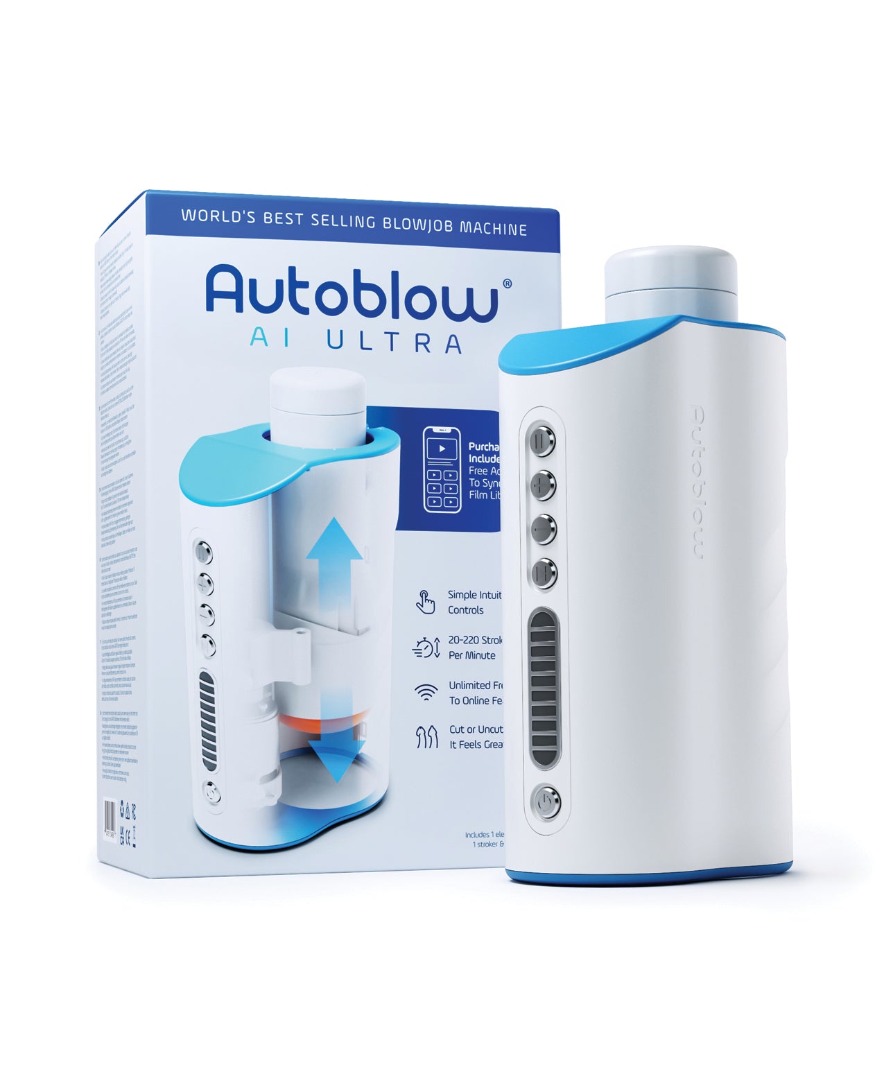Autoblow AI Ultra Máy Thổi Siêu Thông Minh Thật 