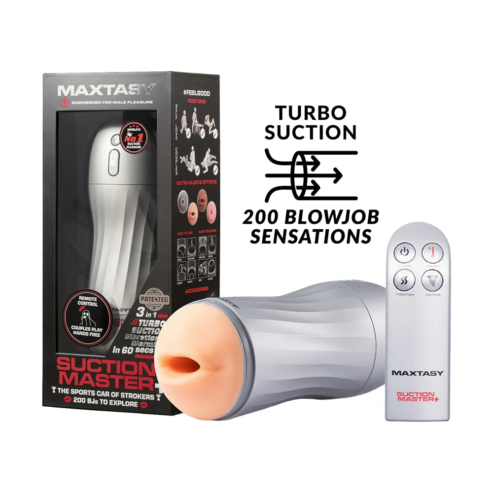 Suction Master Maxtasy Remote Hút Mạnh Tự Do 
