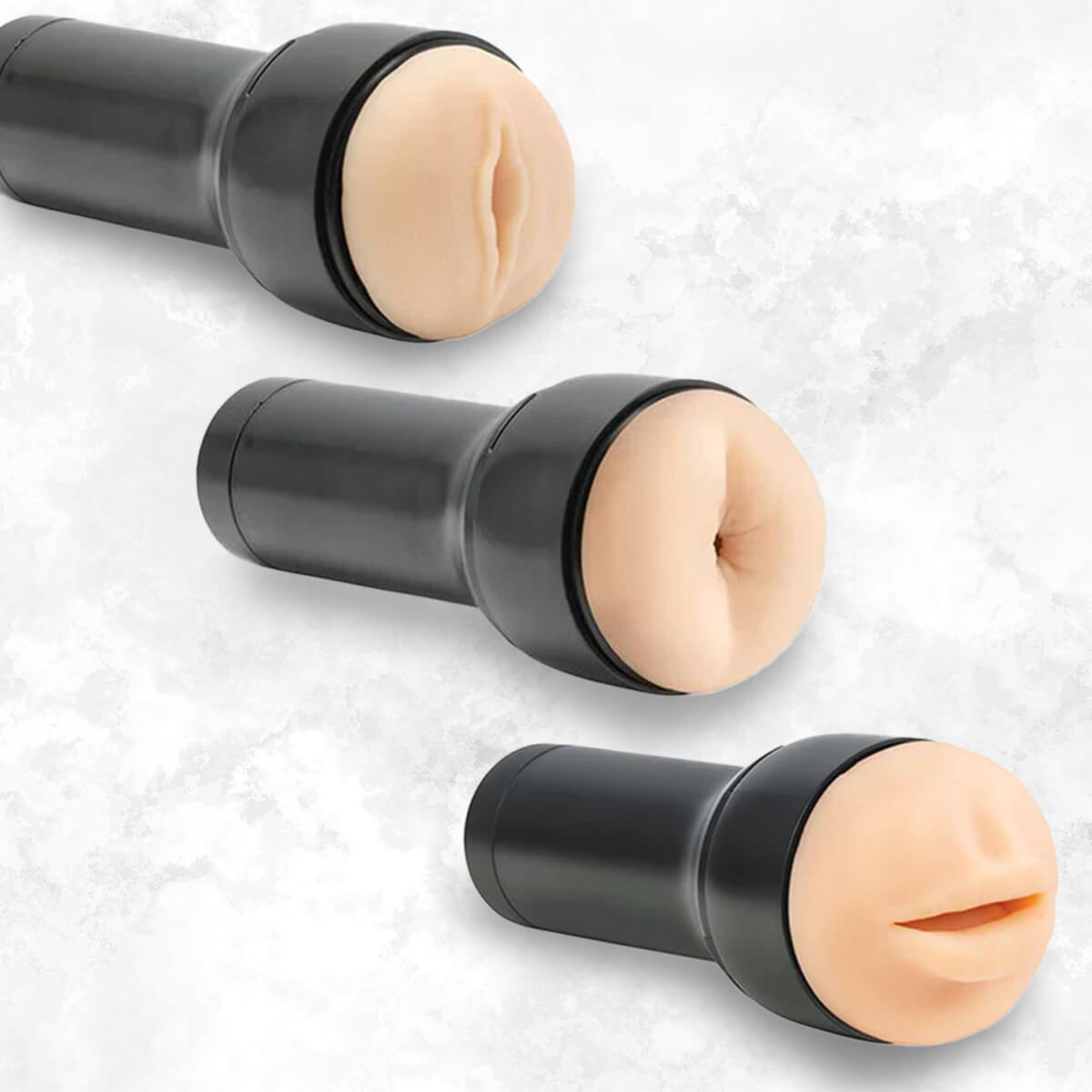 KIIROO Feel Stroker Bundle Âm Đạo Hậu Môn Miệng 