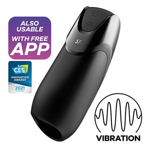 Satisfyer Men Vibration+ App Điều Khiển Rung Mạnh 