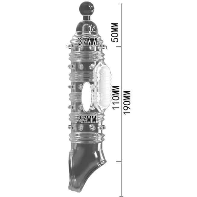 Nasádka 4SexDream Rung 19cm Tăng Size Thực Tế Bí Quyết