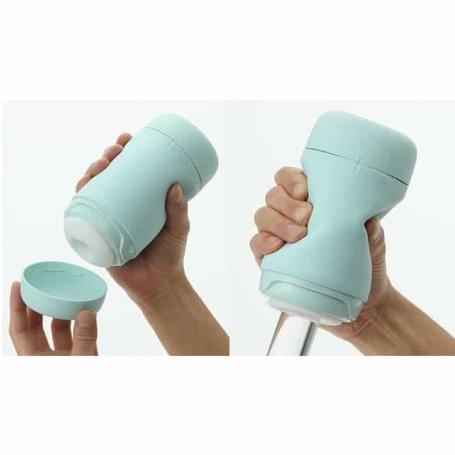 Masturbator Tenga Puffy Xanh Ngọc Mềm Mịn Thỏa Mãn