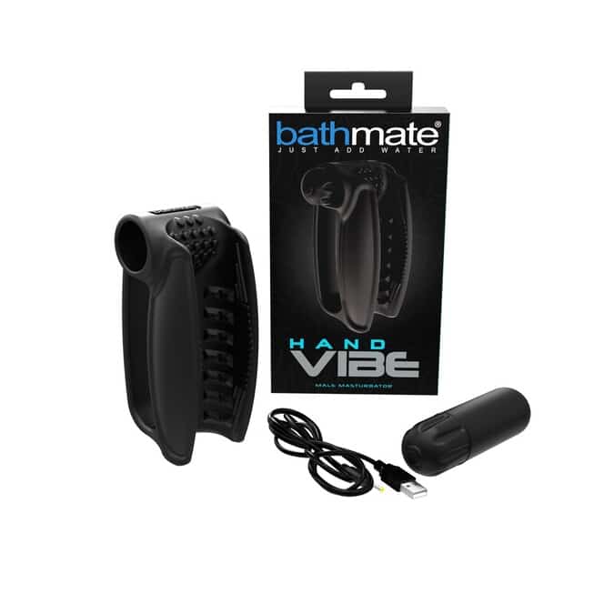 Bathmate HandVibe Rung Tay Đen Siêu Mạnh 10cm