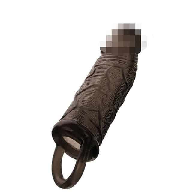 Toyfa XLover Mũ Bao Tăng Size Vòng Trứng Đen
