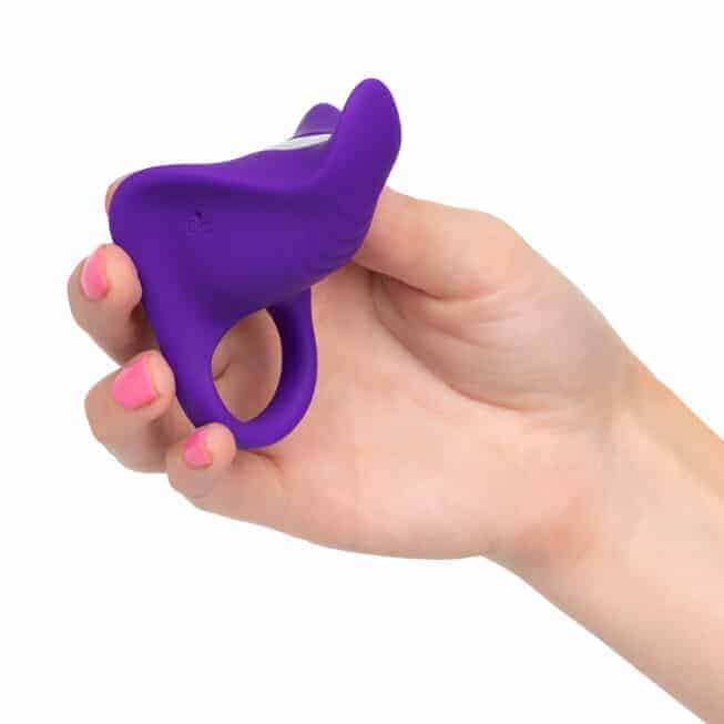 CalExotics Orgasm Ring Tím Rung Xa Kéo Dài Xuất Tinh