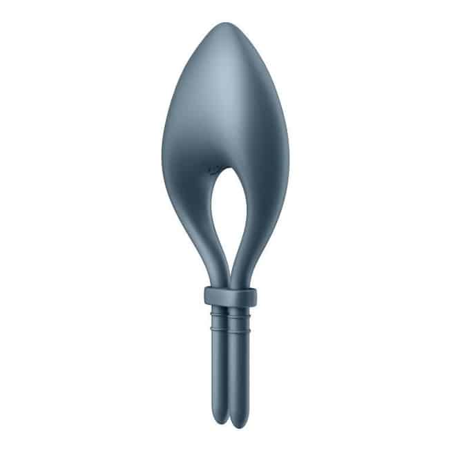 Satisfyer Bullseye Vibro Ring Lasso Xanh Đậm Kéo Dài