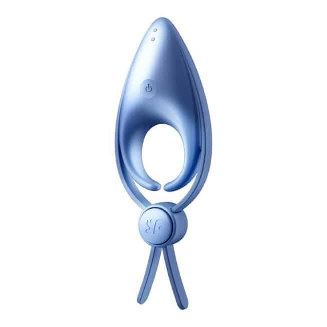 Vibro Ring Lasso Satisfyer Sniper Xanh Dương Giữ Lâu Rung Mạnh