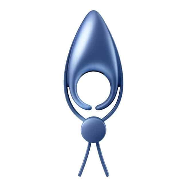 Satisfyer Sniper Lasso Ring Xanh Rung Lâu Mạnh Đôi